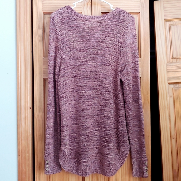 Maurices Dusty Rose Knit Sweater - Picture 2 of 4